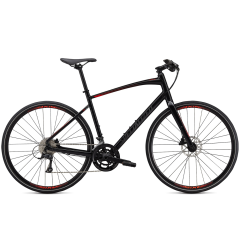 Bicicleta SPECIALIZED Sirrus 3.0 - Gloss Cast Black/Rocket Red L