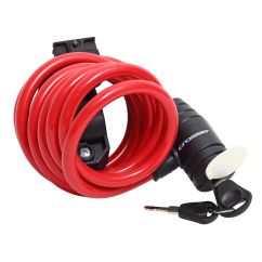 Incuietoare Cablu CROSSER CL-369 10mm/180cm - Red