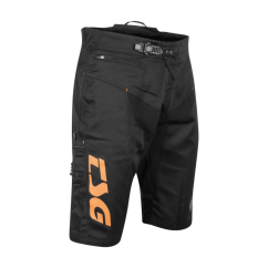Pantaloni scurti TSG Worx - Black Orange